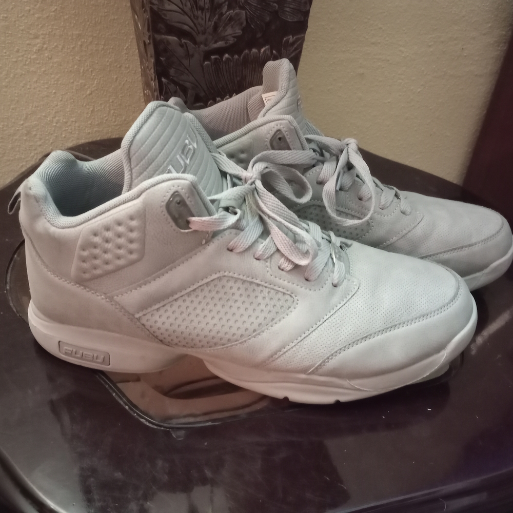 Stylish Gray High-Top Sneakers